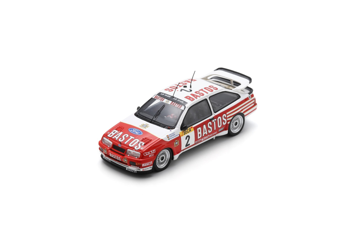 Spark SB241 1/43 Ford Sierra RS500 Cosworth No.2 3rd 24H Spa 1989 E. Joosen - F. Biela - T. Lindstrom