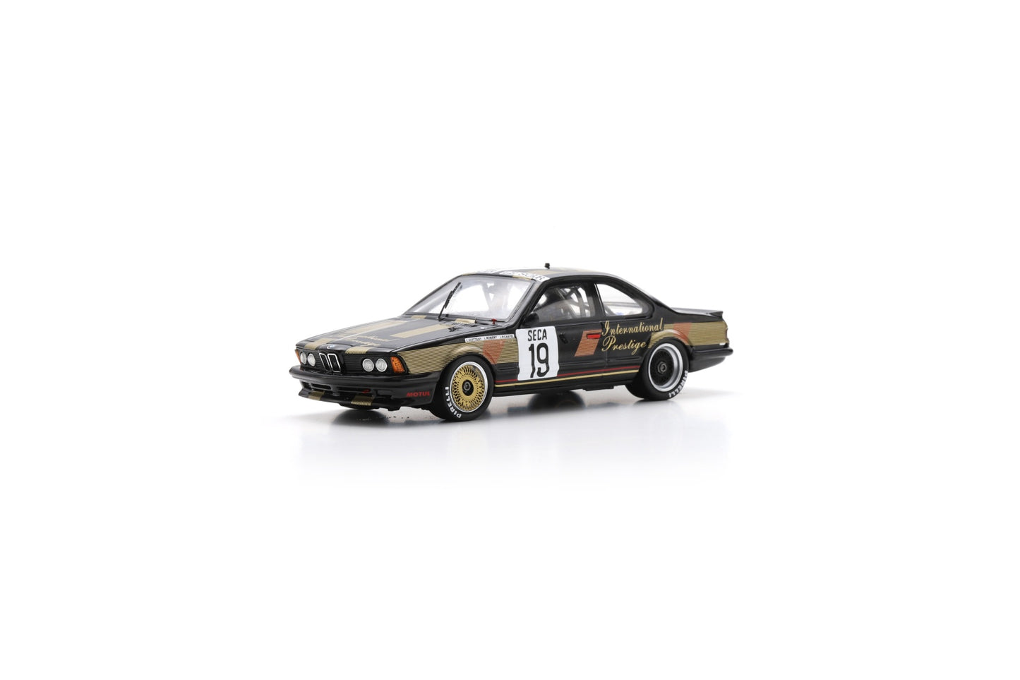 Spark SB670 1/43 BMW 635 Csi No.19 24H Spa 1986 L. Guitteny - L. Robert - J. P. Castel
