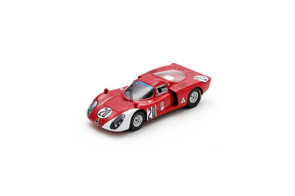 Spark US244 1/43 Alfa Romeo T33-2 No.20 5th 24H Daytona 1968 U. Schütz - N. Vaccarella