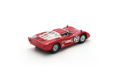 Spark US378 1/43 Alfa Romeo T33-2 No.23 6th 24H Daytona 1968 M. Andretti – L. Bianchi