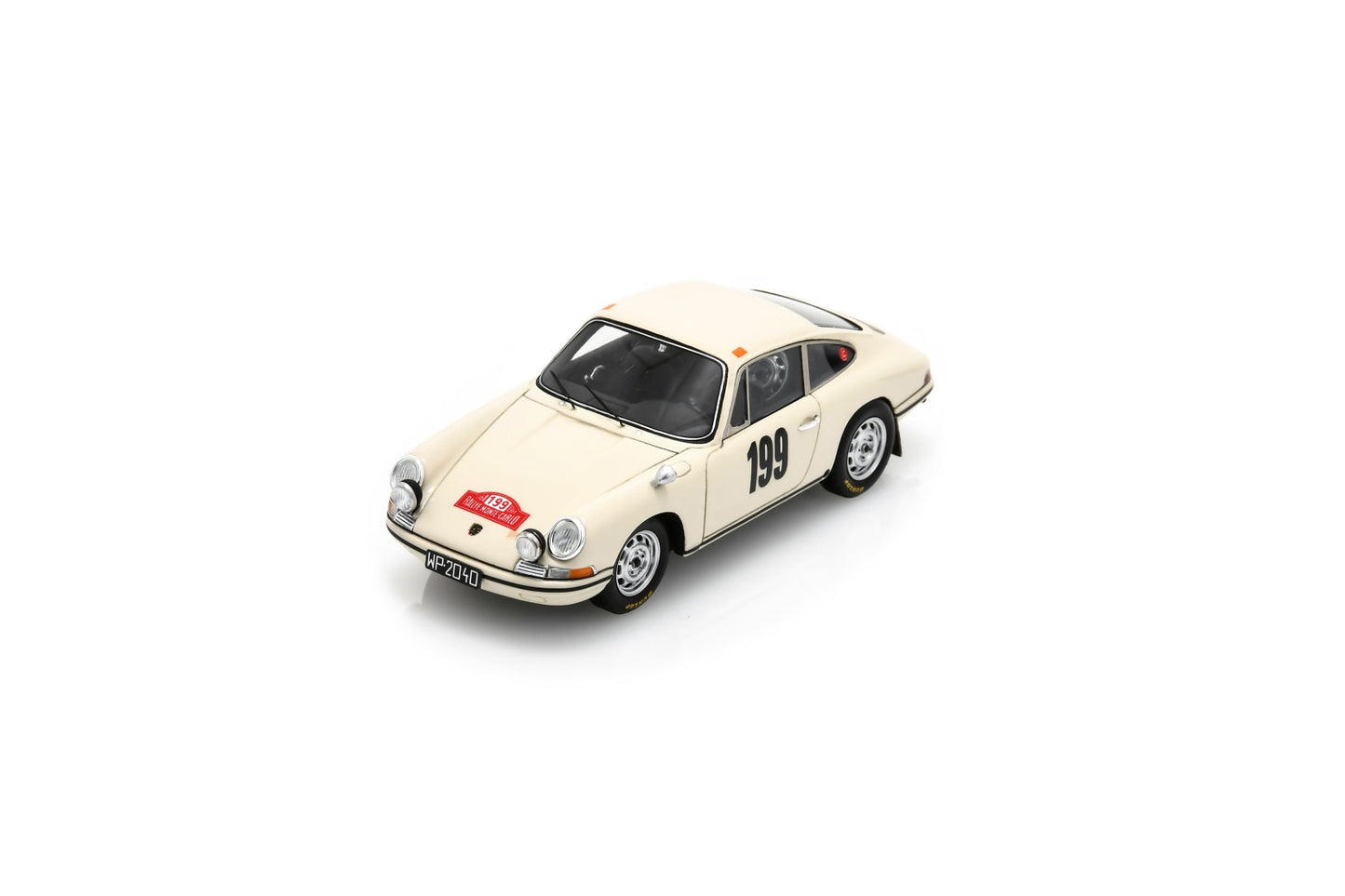 Spark S6610 1/43 Porsche 912 No.199 Rally Monte Carlo 1968 W. Markowski - M. Wangrat