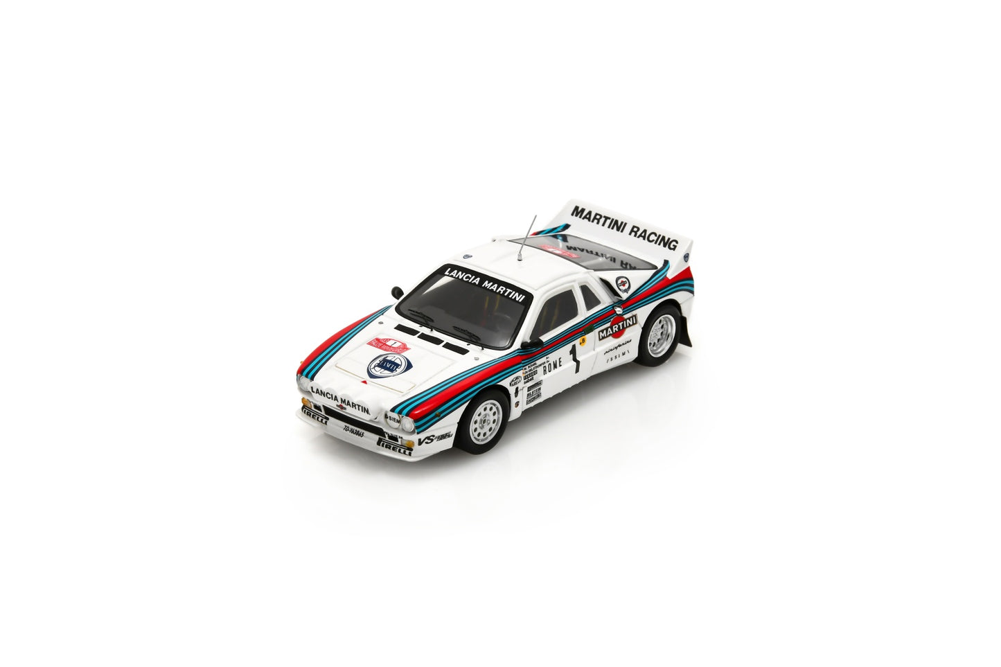 【2025年6月発売予定】 Spark S9108 1/43 Lancia 037 Rally No.1 Winner Monte Carlo Rally 1983 Walter Röhrl