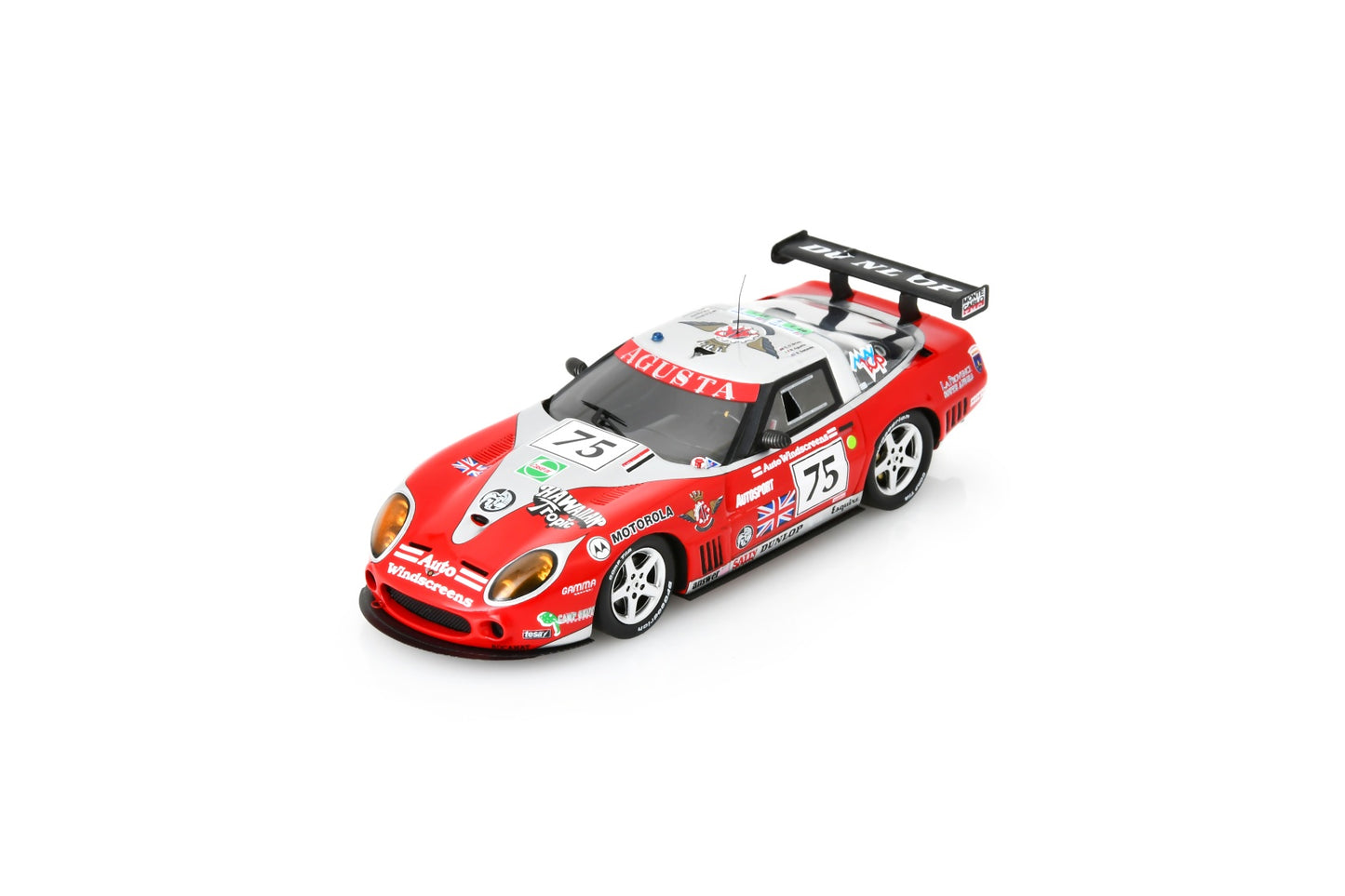 Spark S4381 1/43 Corvette Callaway No.75 Le Mans 24H 1995 E. O'Brian - R. Agusta - R. Donovan
