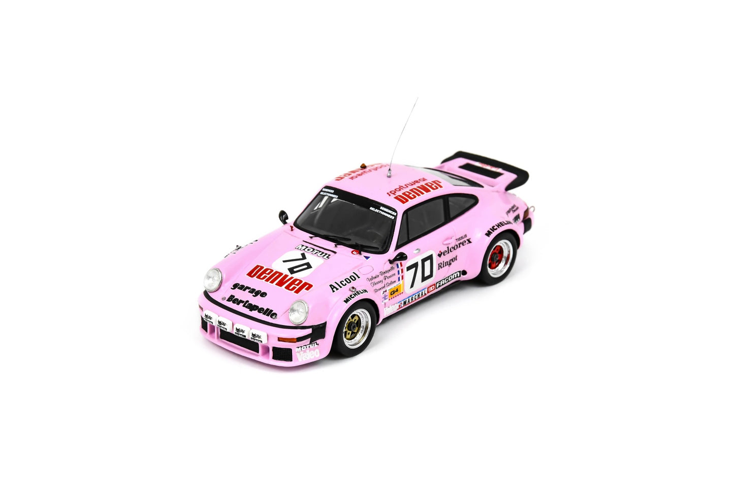 Spark S9846 1/43 Porsche 934 No.70 Le Mans 24H 1981 T. Perrier - V. Bertapelle - B. Salam