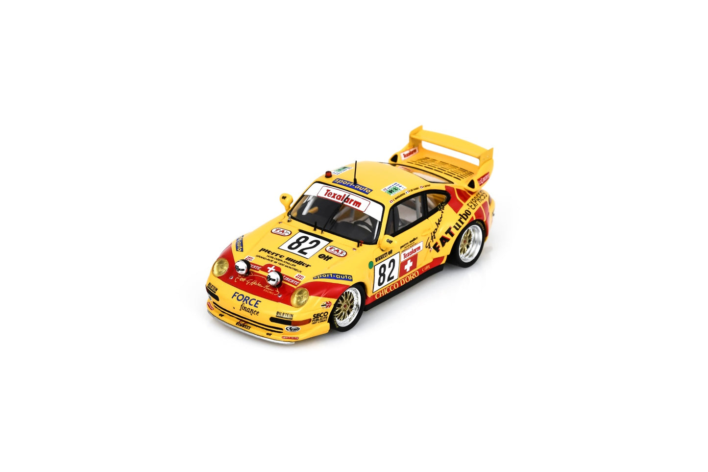 Spark S9901 1/43 Porsche GT2 No.82 Le Mans 24H 1995 P. De Thoisy - C. Margueron - P. Siffer