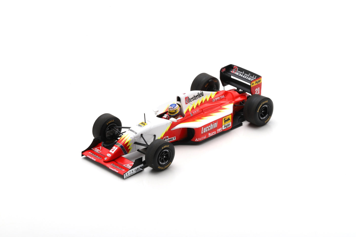 Spark S5755 1/43 BMS Lola Scuderia Italia T93/30 No.21 Belgium GP 1993 Michele Alboreto