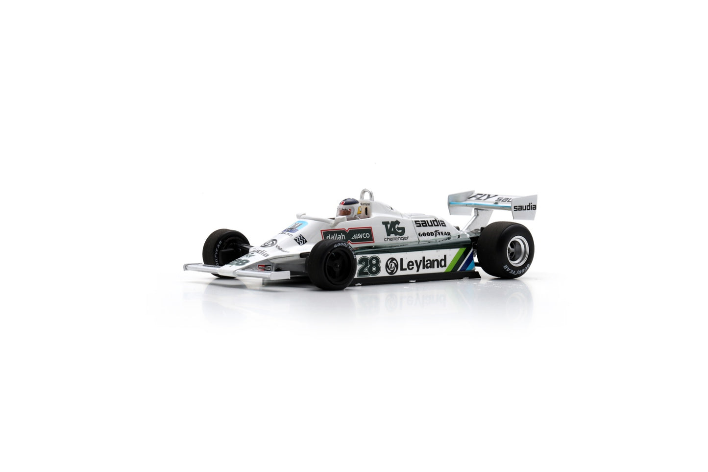 Spark S6993 1/43 Williams FW07B No.28 Winner Monaco GP 1980 Carlos Reutemann