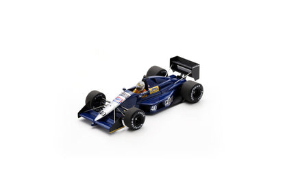 【2025年11月発売予定】 Spark S7248 1/43 AGS JH24 No.40 Practice British GP 1989 Gabriele Tarquini