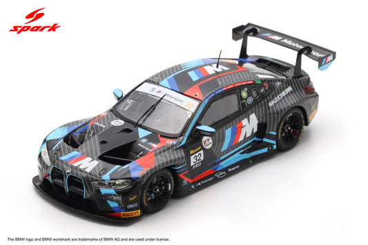 Spark AS080 1/43 BMW M4 GT3 No.32 Team WRT Winner Bathurst 12H 2025 A. Farfus - S. van der Linde - K. van der Linde