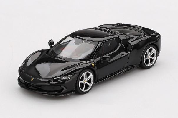 【2025年9月以降発売予定】 BBR BBRFER64003 1/64 フェラーリ 296 GTB ネロ デイトナ