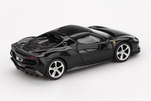 【2025年9月以降発売予定】 BBR BBRFER64003 1/64 フェラーリ 296 GTB ネロ デイトナ