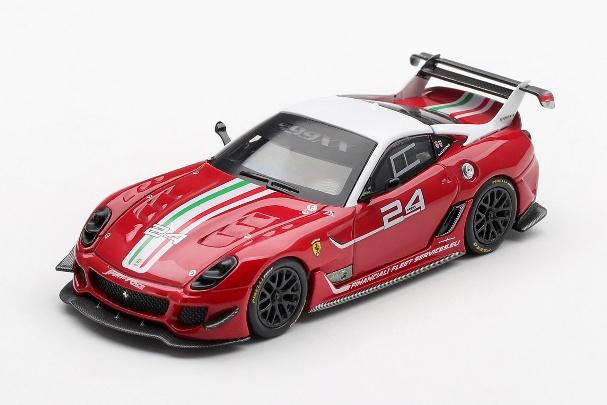 【2026年8月以降発売予定】 BBR BBRFER64040 1/64 フェラーリ 599XX EVO #24