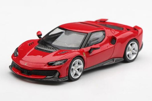 【2027年2月以降発売予定】 BBR BBRFER64042 1/64 Ferrari 296 Speciale Rosso Corsa