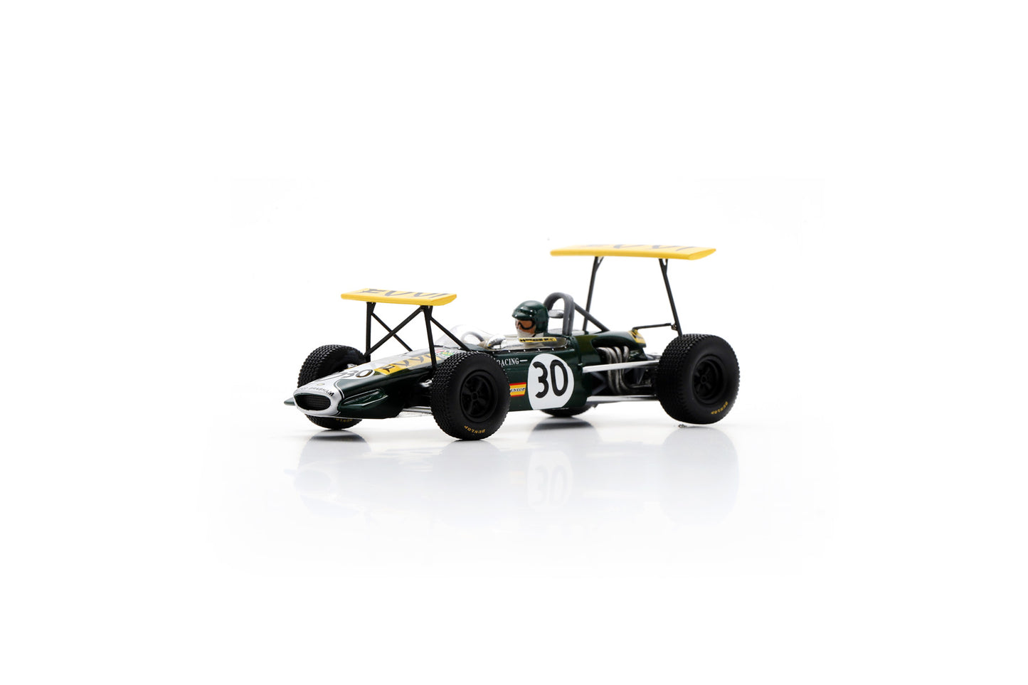 Spark F2002 1/43 Brabham BT23C No.30 2nd Argentinian Temporada F2 1968 Jochen Rindt