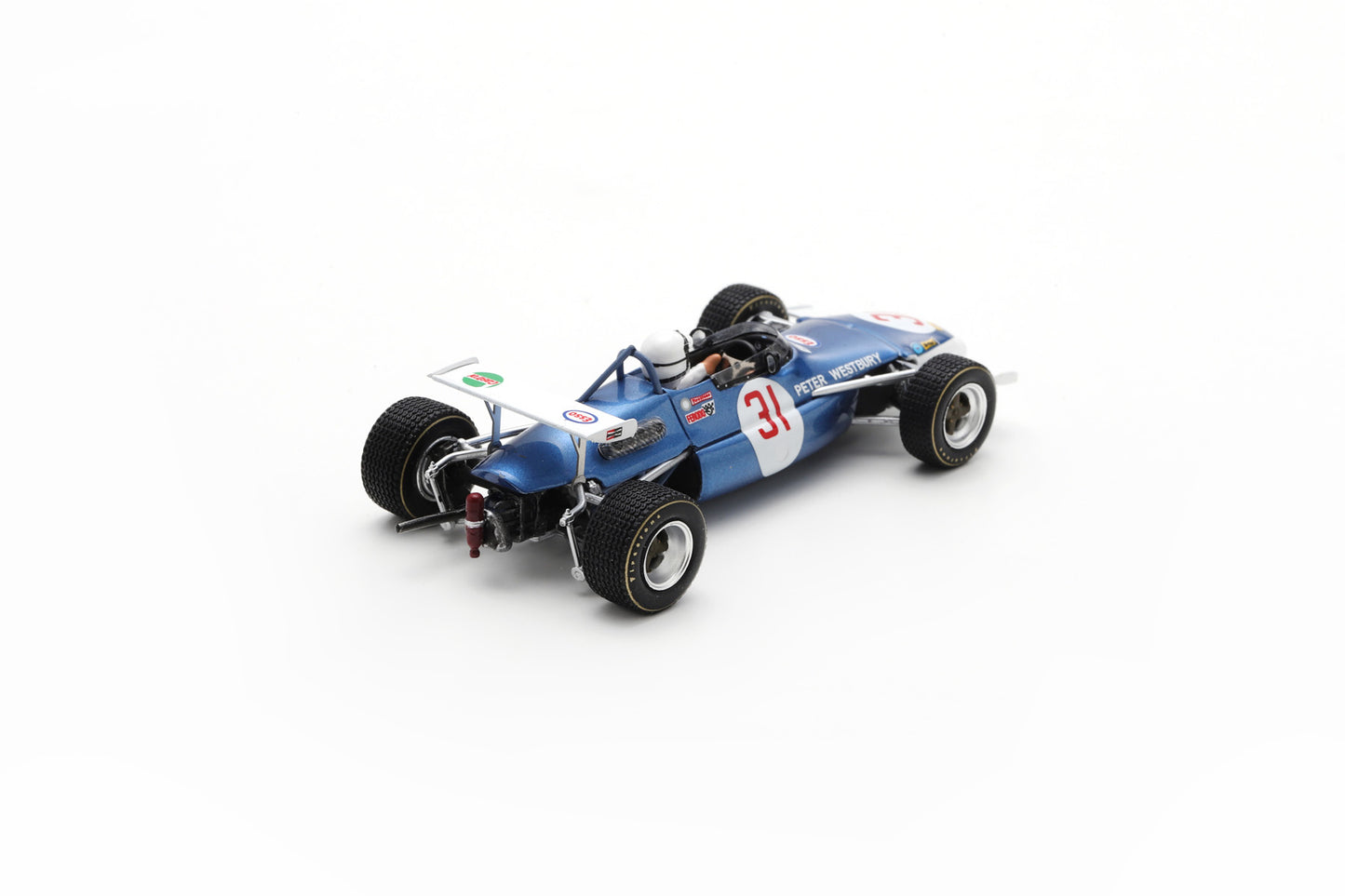 Spark F2003 1/43 Brabham BT30 No.31 German GP 1969 Peter Westbury