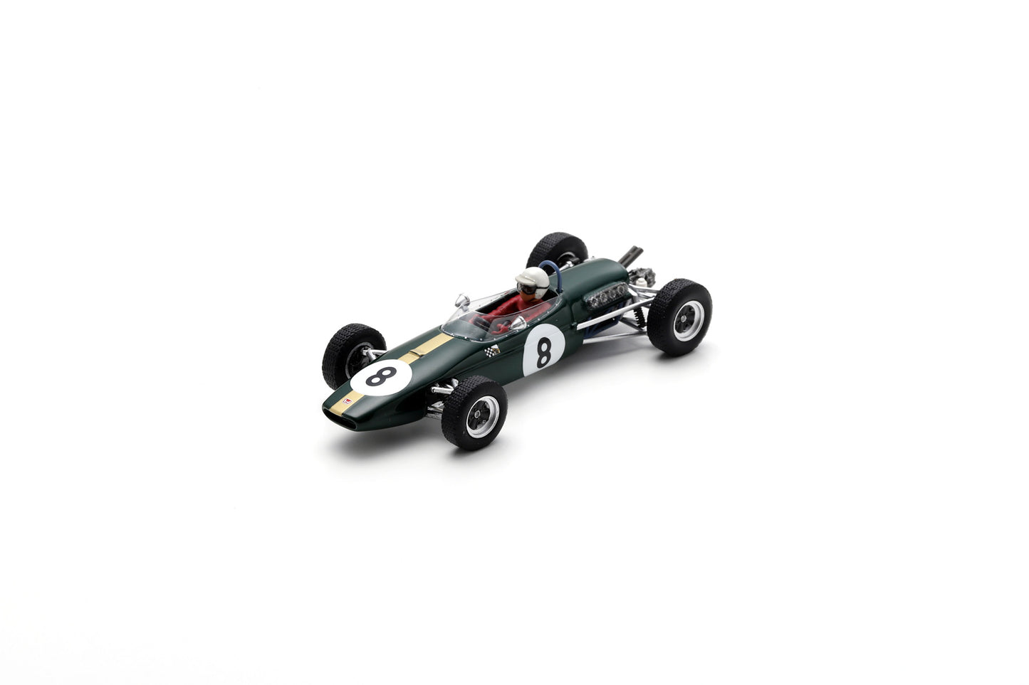 Spark F2004 1/43 Brabham BT18 Honda No.8 Winner F2 Pau GP 1966 Jack Brabham