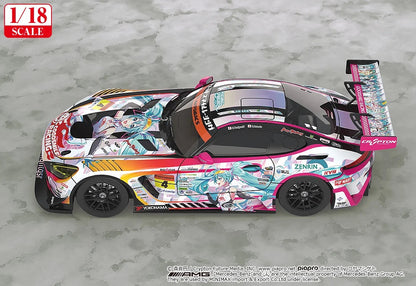【2027年5月発売予定】 1/18 グッドスマイル 初音ミク AMG 2021 SUPER GT参戦100戦記念 Ver.