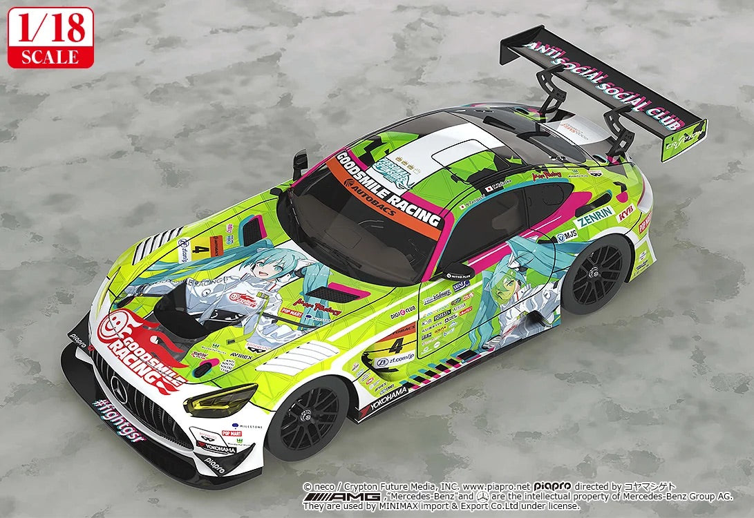 【2027年4月発売予定】 1/18 グッドスマイル 初音ミク AMG 2022 開幕戦Ver.