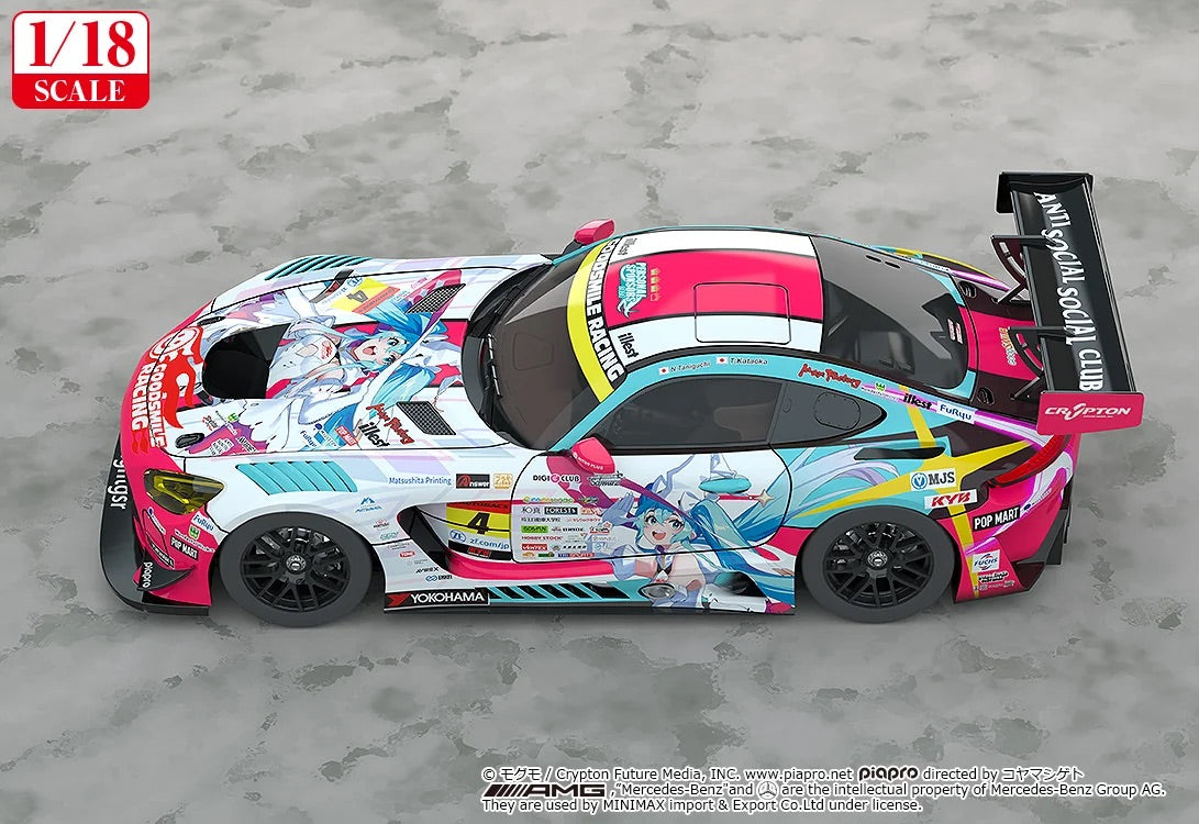 【2027年2月発売予定】 1/18 グッドスマイル 初音ミク AMG 2024 開幕戦Ver.