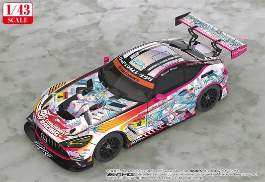【2027年5月発売予定】 1/43 グッドスマイル 初音ミク AMG 2021 SUPER GT参戦100戦記念Ver.