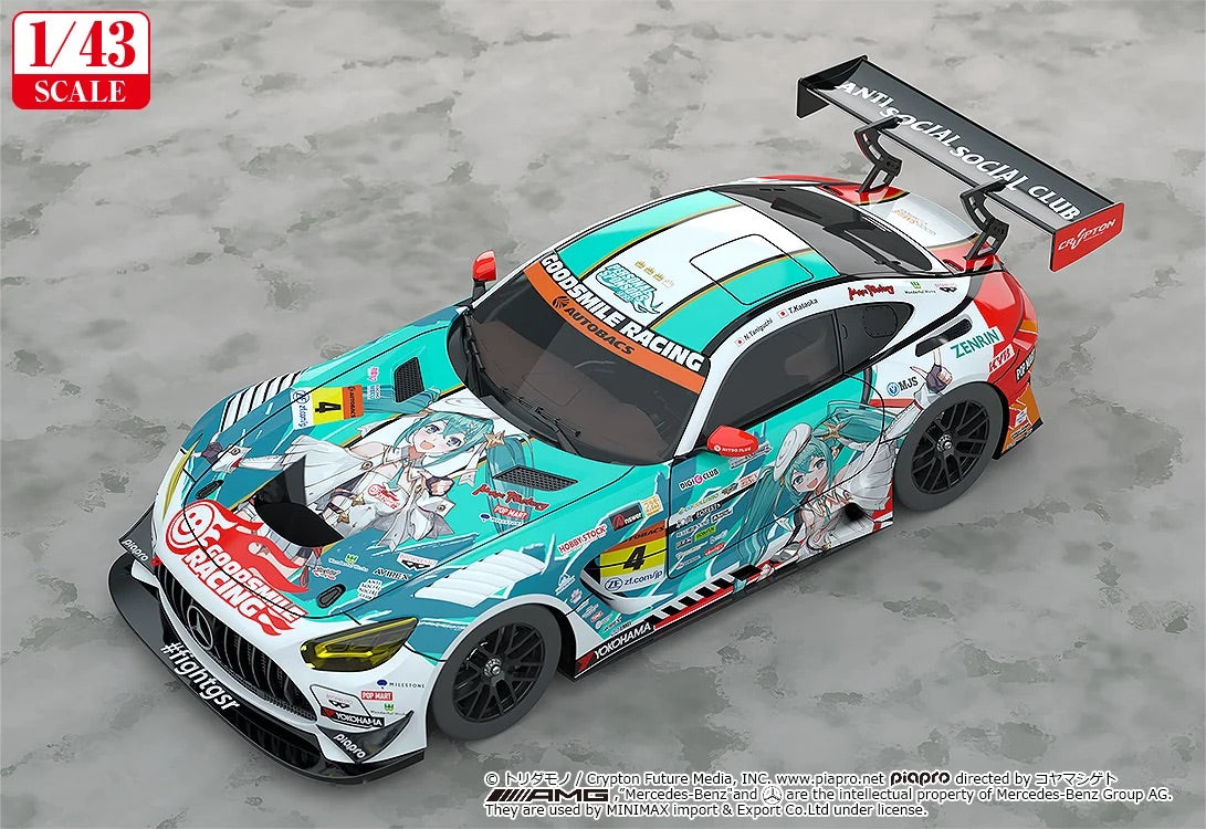 【2027年4月発売予定】 1/43 グッドスマイル 初音ミク AMG 2023 開幕戦Ver.