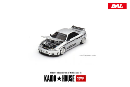 MINI GT KHMG097 1/64 Nissan スカイライン GT-R R33 DAI33 V1(左ハンドル)