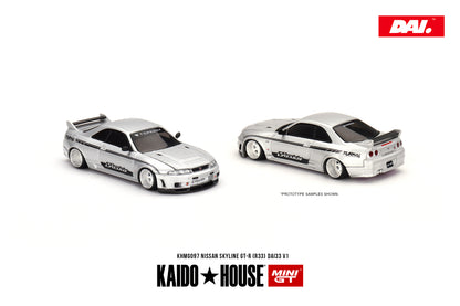 MINI GT KHMG097 1/64 Nissan スカイライン GT-R R33 DAI33 V1(左ハンドル)