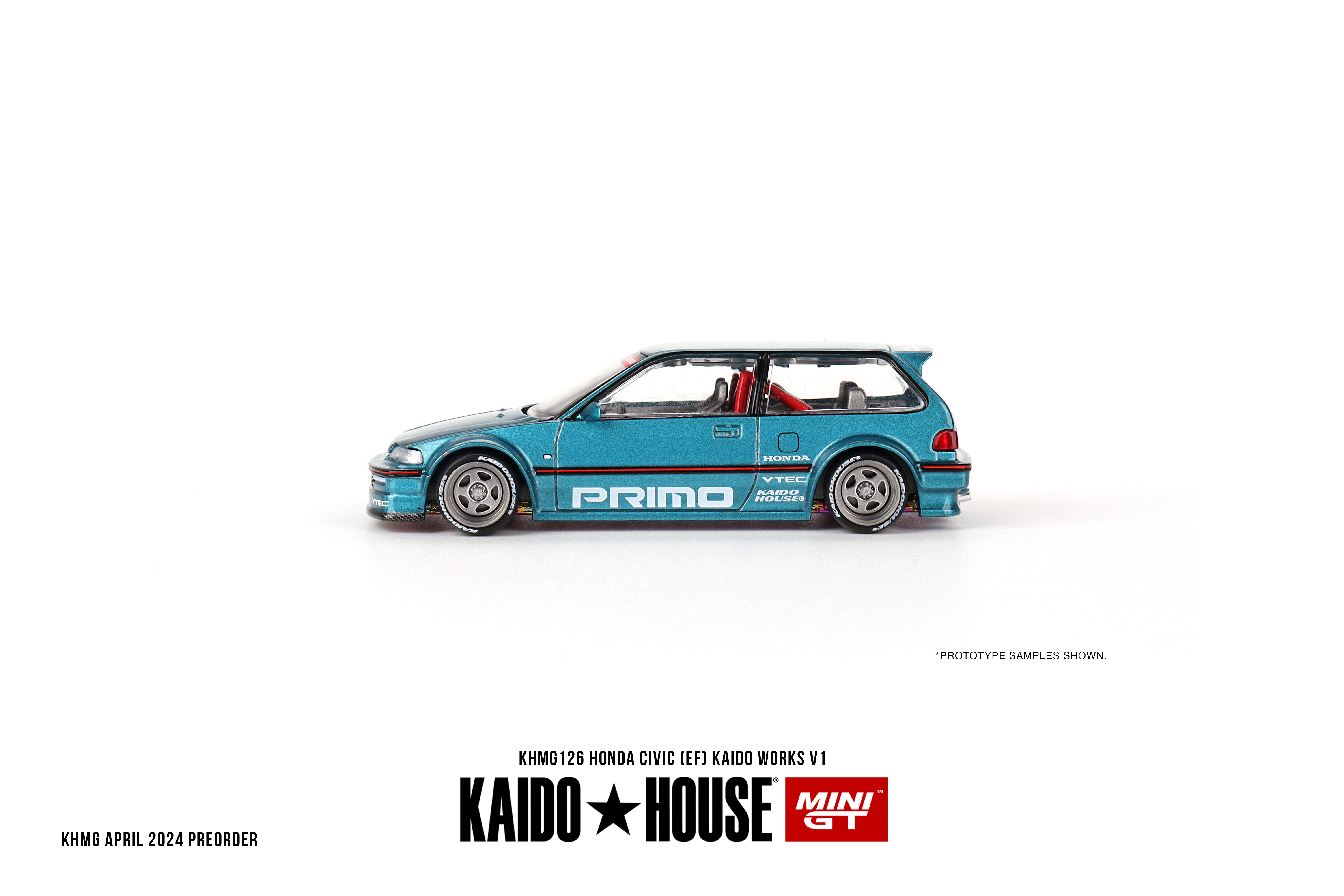 【2024年9月以降発売予定】 MINI GT KHMG126 1/64 Honda 