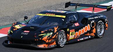 【2026年12月以降発売予定】 Looksmart LS43SGT26045 1/43 PONOS FERRARI 296 EVO PONOS RACING No.45 GT300 SUPER GT 2026 K. Cozzolino - T. Shinohara