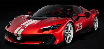 【2026年12月以降発売予定】 Looksmart LS1220B 1/12 Ferrari 296 Speciale A - Rosso Magma with white livery