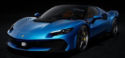 【2026年12月以降発売予定】 Looksmart LS1220C 1/12 Ferrari 296 Speciale A - Blu Corsa