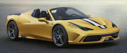 【2026年12月以降発売予定】 Looksmart LS1222A 1/12 Ferrari 458 Speciale A - Giallo Tristrato with Nart Livery