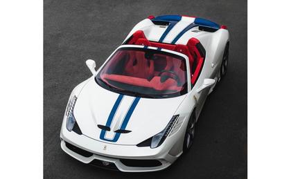【2026年12月以降発売予定】 Looksmart LS1222C 1/12 Ferrari 458 Speciale A - Bianco Fuji with Nart Livery