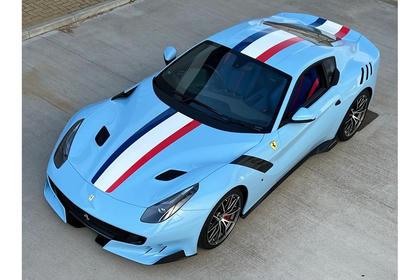 【2026年12月以降発売予定】 Looksmart LS1223C 1/12 Ferrari F12 TDF - Azzurro La Plata with French Livery