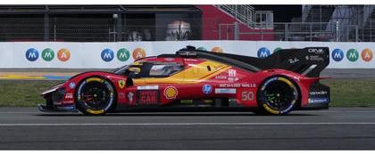 【2027年3月以降発売予定】 Looksmart LS18LM064 1/18 Ferrari 499P - No. 50 Ferrari - AF Corse Le Mans 24H 2026 A. Fuoco - N. Nielsen - M. Molina