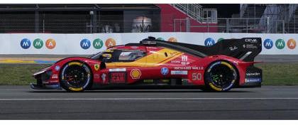 【2027年3月以降発売予定】 Looksmart LSLM217 1/43 Ferrari 499P - No. 50 Ferrari - AF Corse Le Mans 24H 2026 A. Fuoco - N. Nielsen - M. Molina