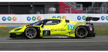 【2027年3月以降発売予定】 Looksmart LSLM222 1/43 Ferrari 296 GT3 Evo - No. 57 Kessel Racing Le Mans 24H 2026 T. Kimura - D. Serra