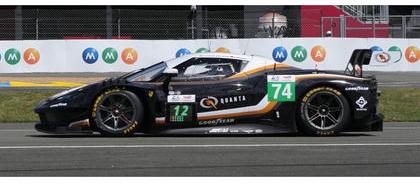 【2027年3月以降発売予定】 Looksmart LSLM223 1/43 Ferrari 296 GT3 Evo - No. 74 Kessel Racing Le Mans 24H 2026 D. Blattner - L. Patrese - D. Marschall