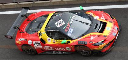 【2027年3月発売予定】 LookSmart LSRC229 1/43 Ferrari 296 GT3 EVO No.52 AF Corse 24H Spa 2026 M. Zagazeta - J. Machiels - G. Stadsbader - F. Braschi