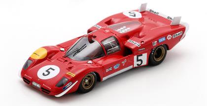 【2027年3月発売予定】 LookSmart LSLM173 1/43 Ferrari 512 S No.5 Le Mans 24H 1970 J. Ickx - P. Schetty