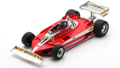 【2027年3月発売予定】 LookSmart LS18RC030 1/18 Ferrari 312T3 No.11 Winner Long Beach GP 1978 Carlos Reutemann