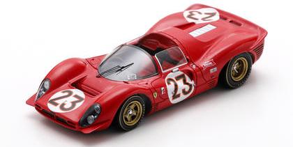 【2027年3月発売予定】 LookSmart LSRC161 1/43 Ferrari 330 P3/P4 No.23 Winner Daytona 24H 1967 L. Bandini - C. Amon