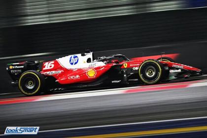 【2027年3月発売予定】 LookSmart LSF1094 1/43 Ferrari SF-26 No.16 2nd Singapore GP 2026 Charles Leclerc