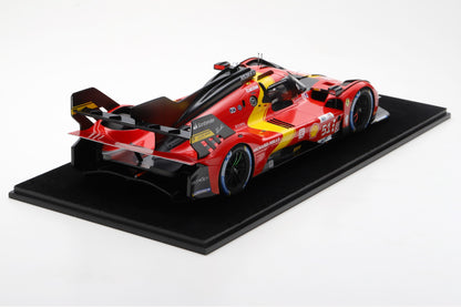 【2024年6月発売予定】 Looksmart LS1210 1/12 Ferrari 499P No.51 FERRARI AF CORSE Winner Le Mans 24H 2023 A. Pier Guidi - J. Calado - A. Giovinazzi