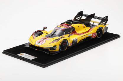 Looksmart LS1214LM 1/12 Ferrari 499P No.83 AF CORSE Winner Le Mans 24H 2025 R. Kubica - Y. Ye - P. Hanson