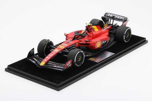 【2024年10月発売予定】 Looksmart LS18F1048 1/18 Scuderia Ferrari SF23 No.55 Scuderia Ferrari 3rd Monza GP 2023 Carlos Sainz