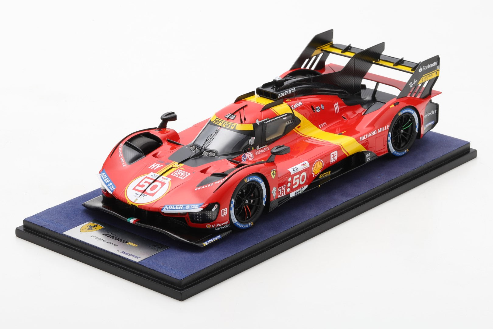 Looksmart LS18LM034 1/18 Ferrari 499P No.50 FERRARI AF CORSE 5th 24H L –  Racing Models