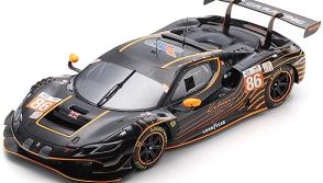 Looksmart LS18LM051 1/18 Ferrari 296 GT3 No.86 GR Racing Le Mans 24H 2024 M. Wainwright - D. Serra - R. Pera