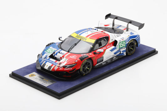 【2026年4月以降発売予定】 Looksmart LS18LM059 1/18 Ferrari 296 LMGT3 No.150 RICHARD MILLE AF CORSE Le Mans 24H 2025 C. Toledo - L. Wadoux - R. Agostini