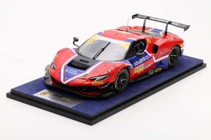 【2026年1月以降発売予定】 Looksmart LS18LM050 1/18 Ferrari 296 GT3 No.83 AF CORSE SRL Macau GT Cup - FIA GT World Cup 2024 Antonio Fuoco